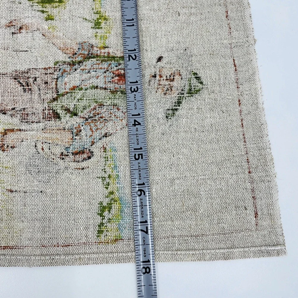 Gainsborough‎ Waltzing Matilda Vintage Linen Cotton Tea Towel Australia Souvenir